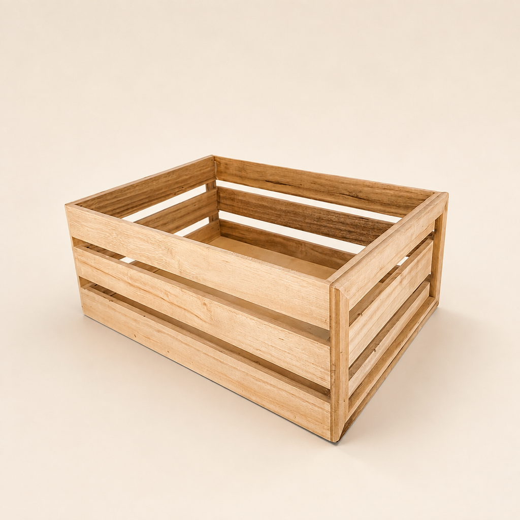Cassetta Rettangolare in Legno