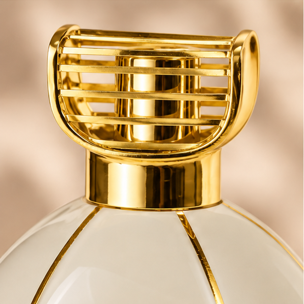 Lampada Catalitica Vogue Baci Milano Tortora e Oro 1 Litro – Maroc & Roll