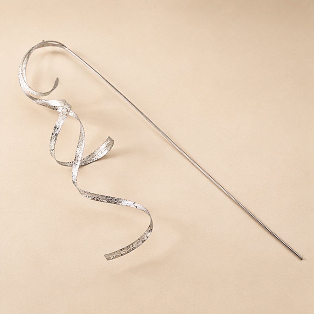 Filante Glitter Argento H 158 cm