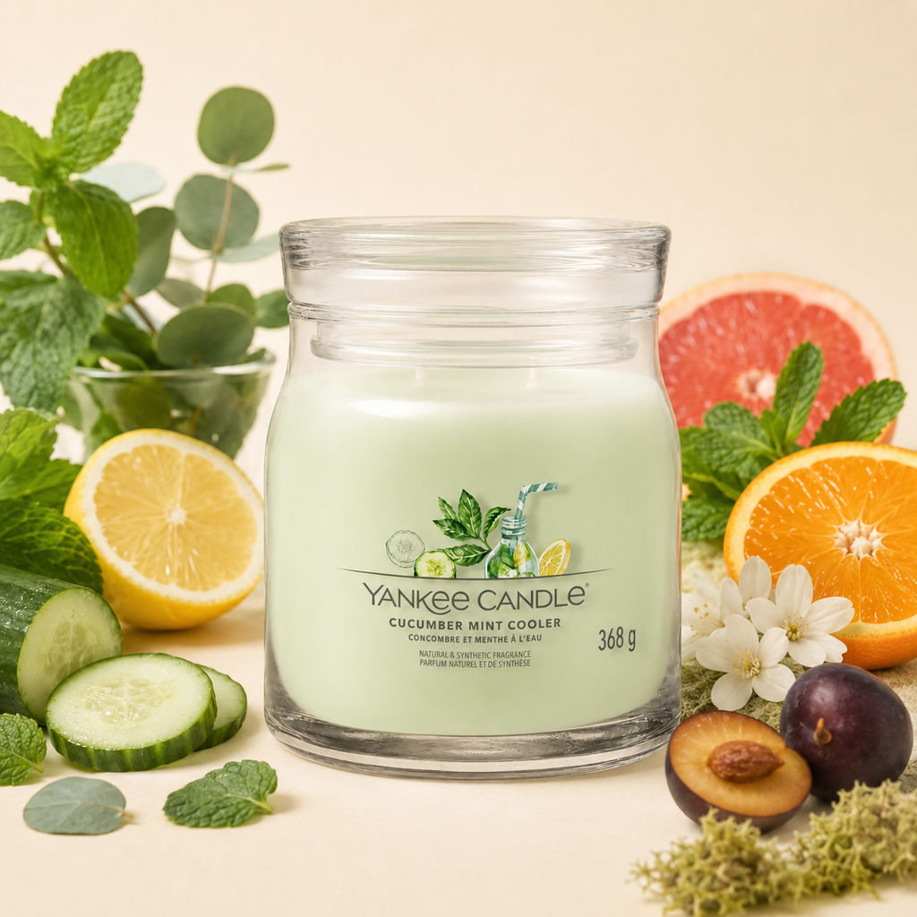 Yankee Candle Giara 368gr cucumber mint cooler