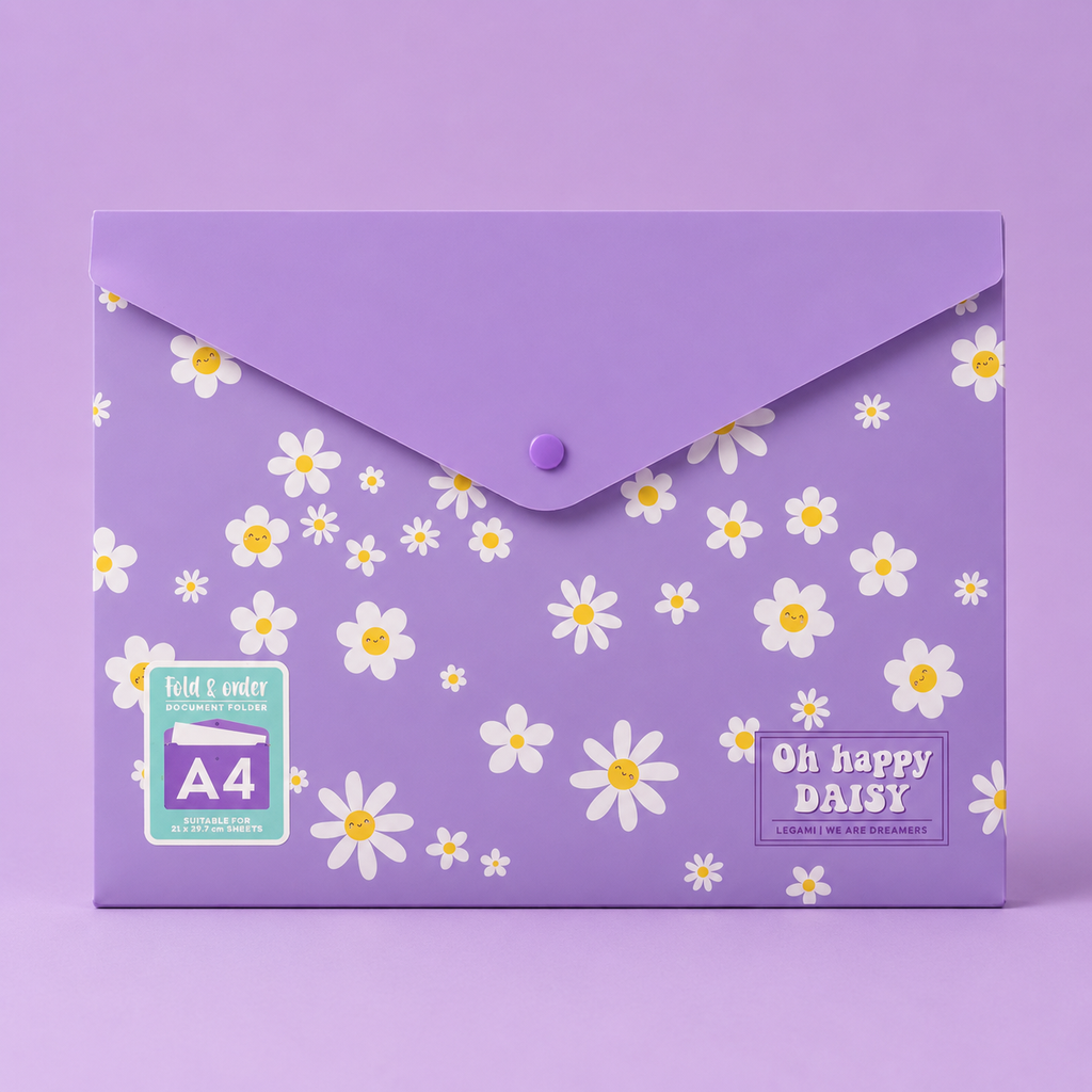 Cartella portadocumenti  Legami Fold & Order Daisy