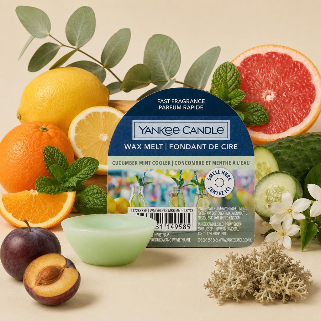 Yankee Candle cera Cucumber mint cooler