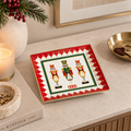 Svuotatasche Natalizio Quadrato Xmas Carol  – 15 x 15 cm