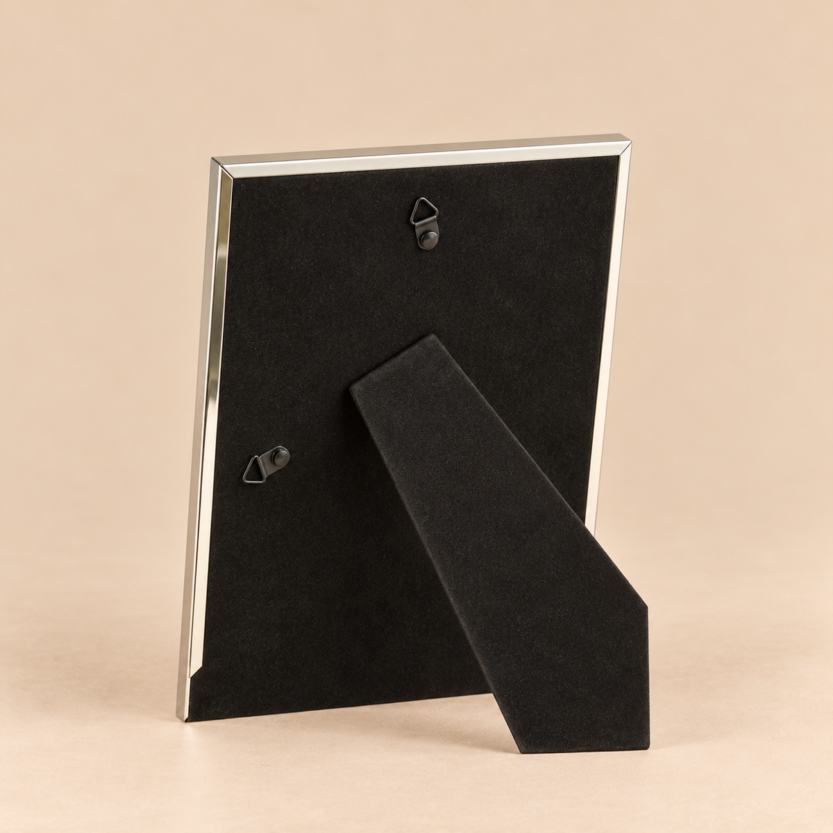 Portafoto Passe-Partout Bordo Fine Medium in Metallo Argento – Foto 13 x 18 cm