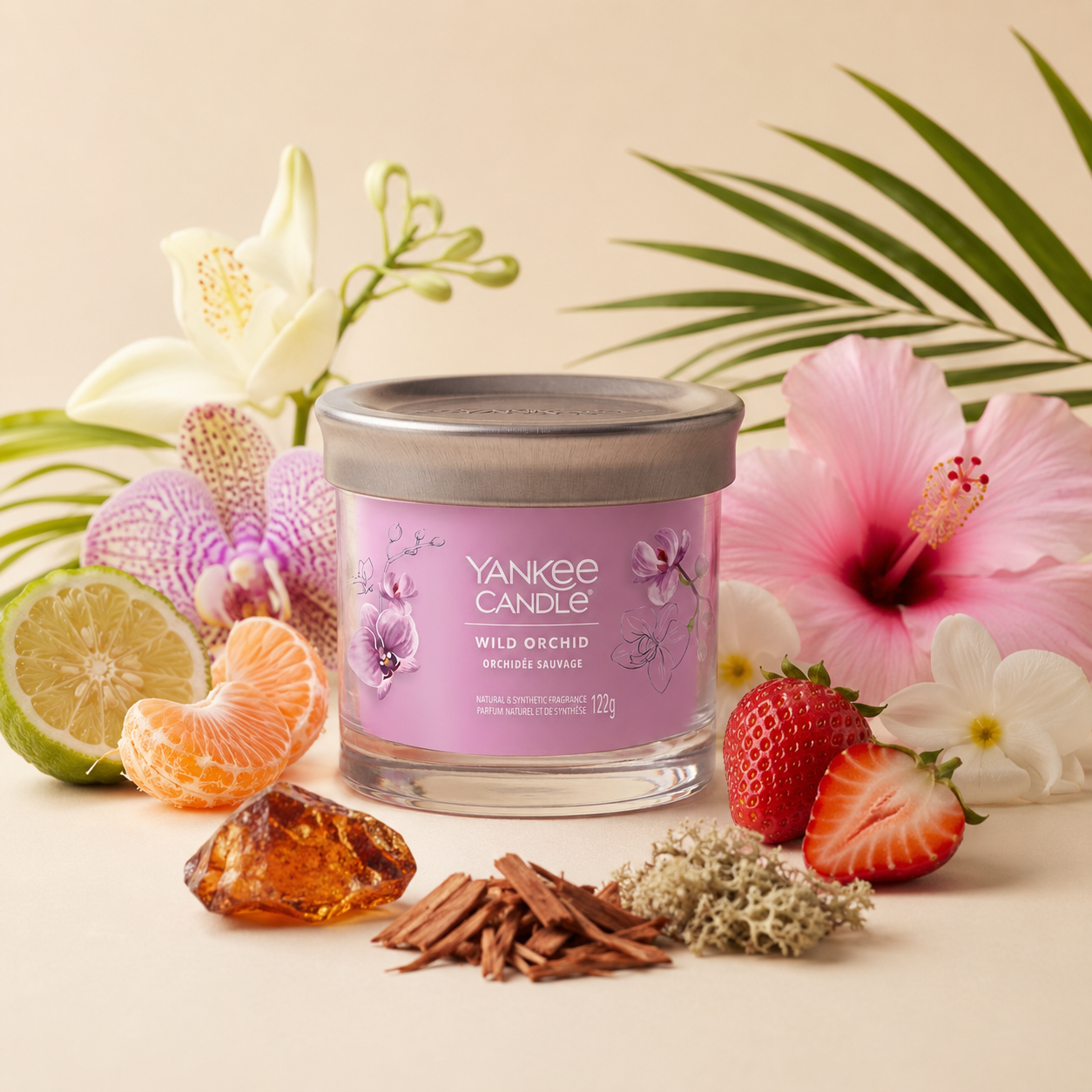Yankee Candle candela tumbler 122gr Wild Orchid