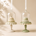 Decoro Pendente Alzatina con Dolcetto – H 11 cm