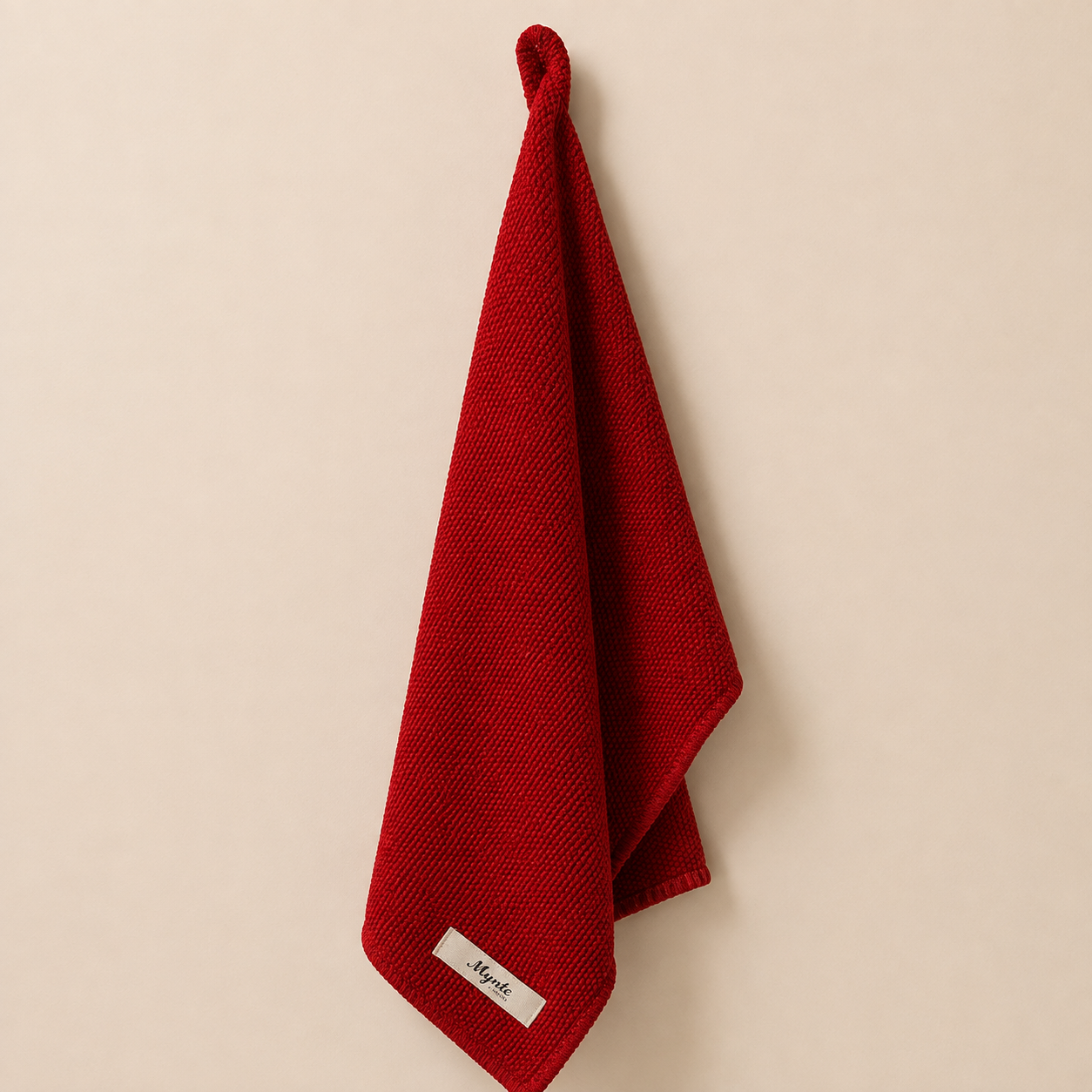 Canovaccio in maglia Mynte rosso