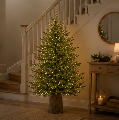 Albero di Natale Lucciole EDG con 2300 LED Rice h.180 cm