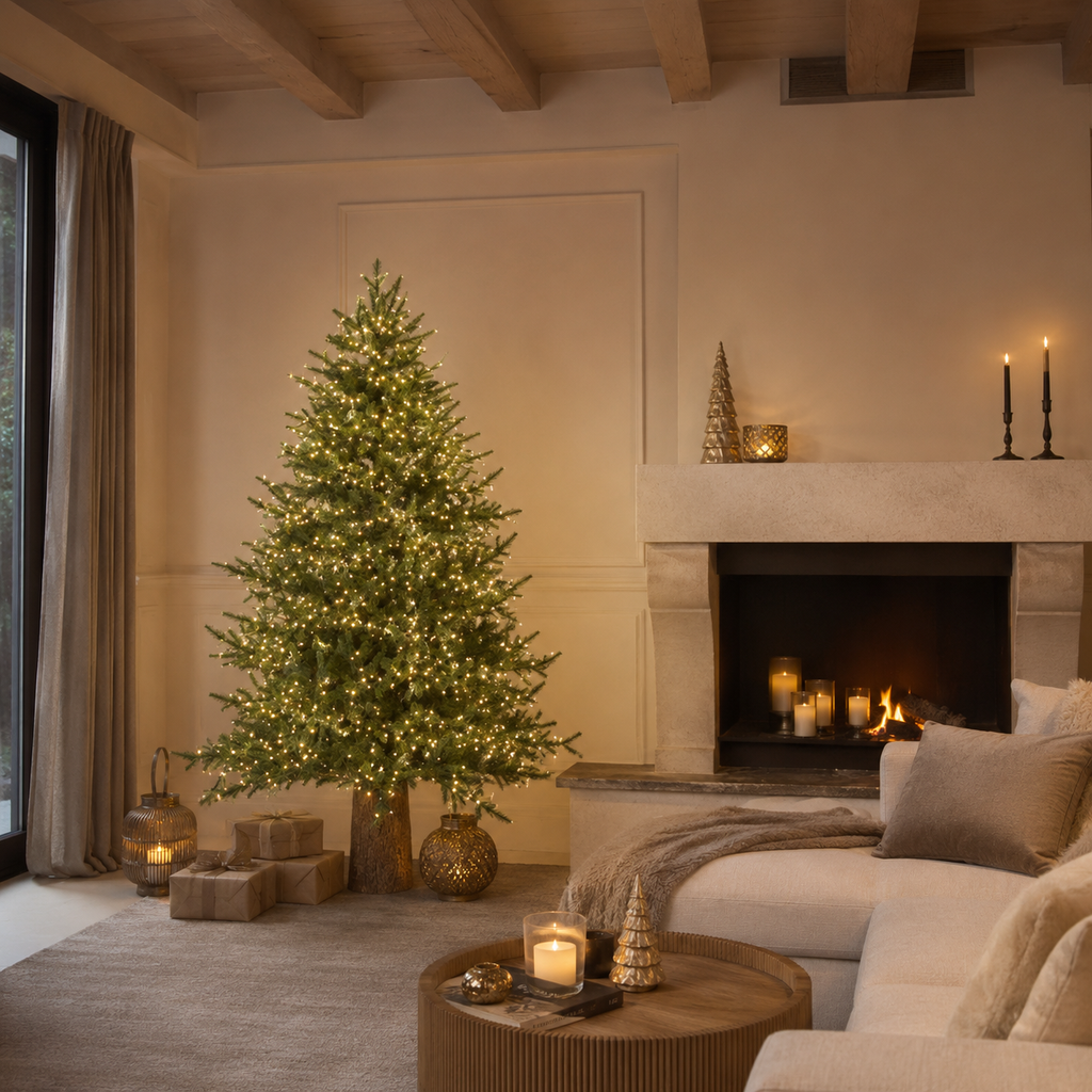 Albero di Natale Luxury EDG con 3000 LED h.180cm