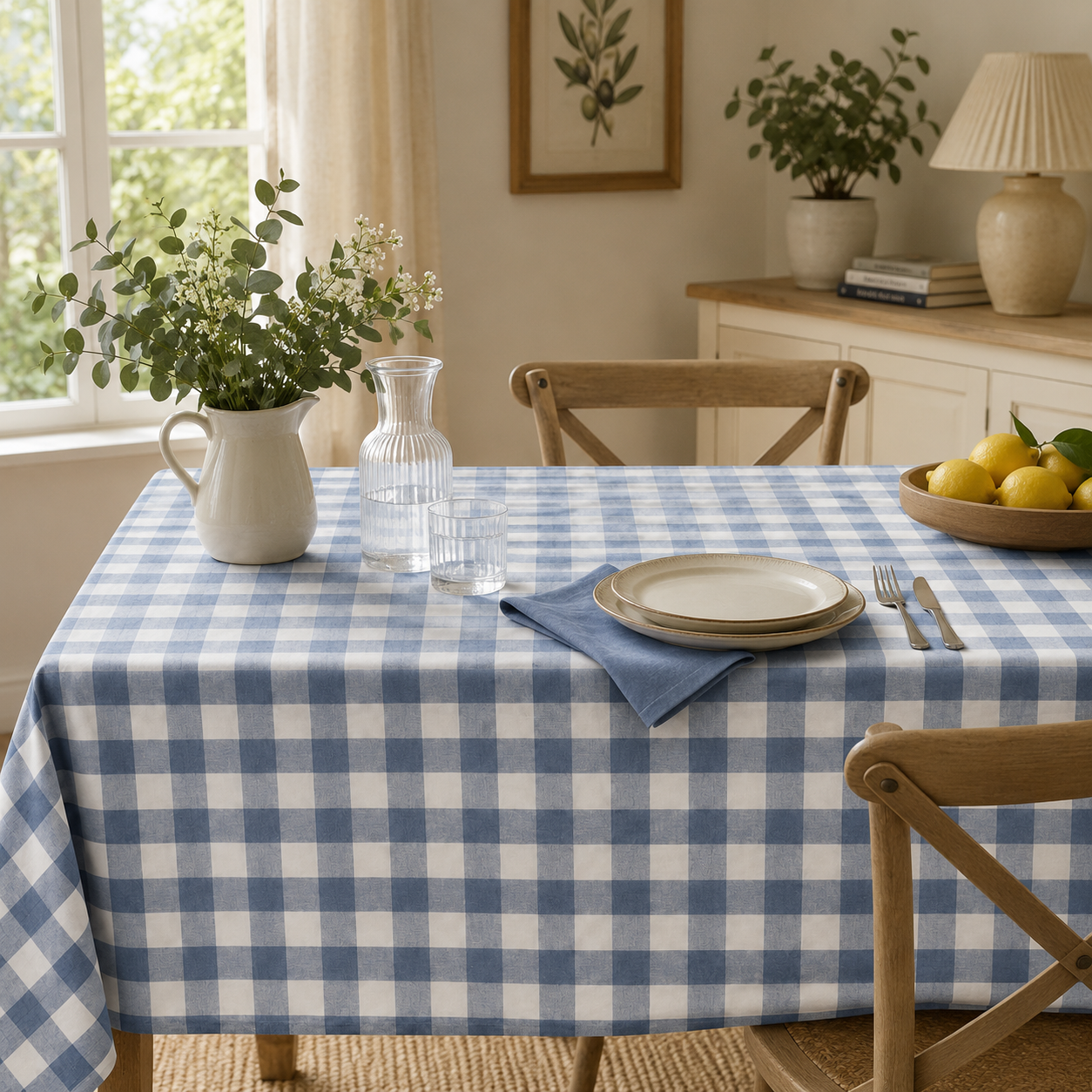 Tovaglia cerata Bolgheri 150x240cm