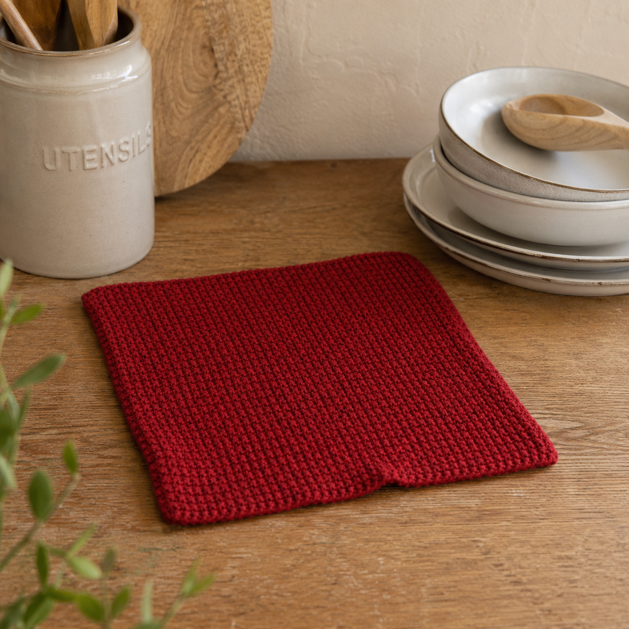 Canovaccio maglia 25x25 rosso