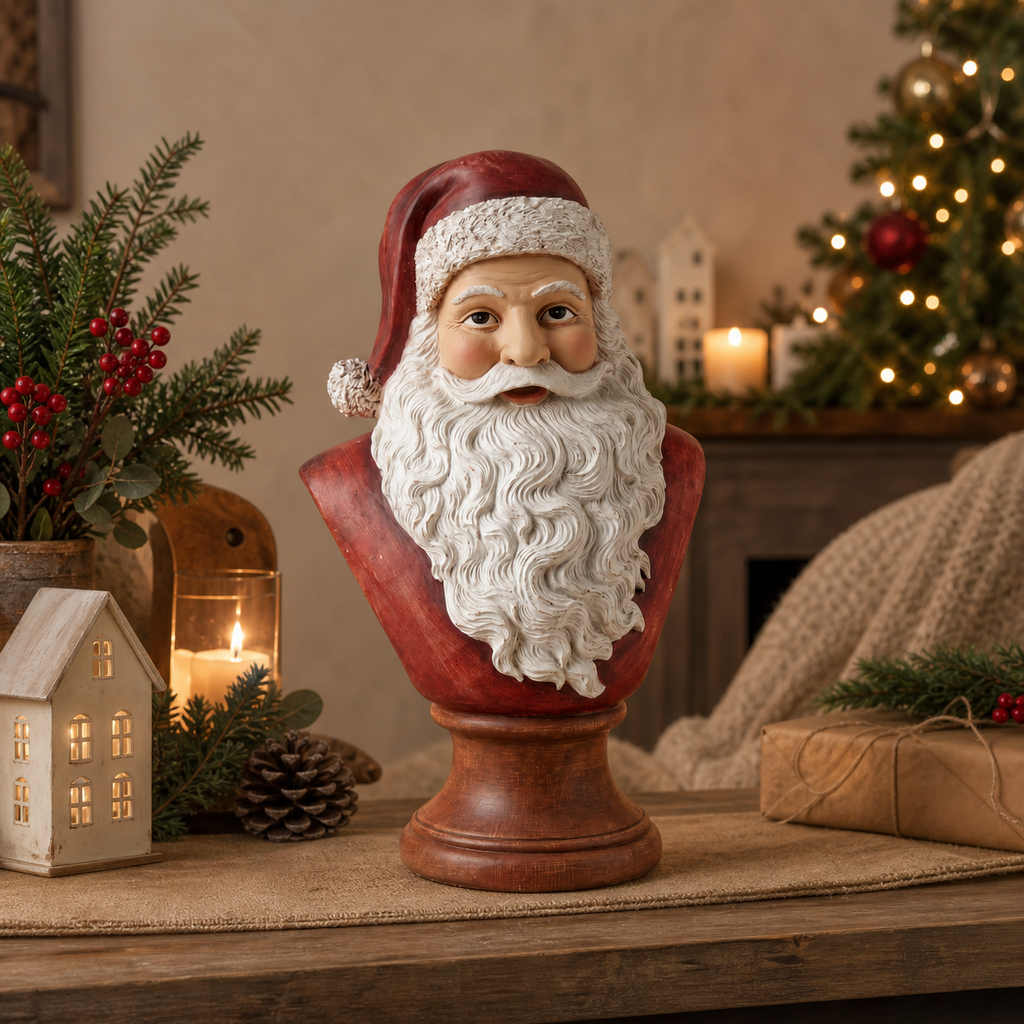 Babbo Natale Santa Claus Charme piedistallo