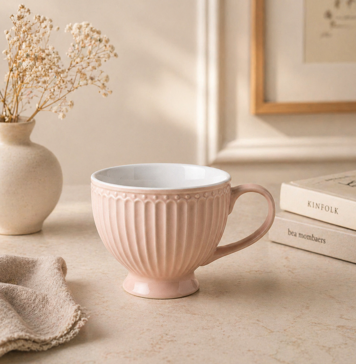 Tazza tè Alice rosa