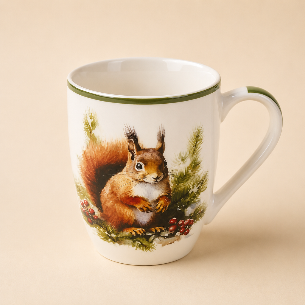 Tazza Scoiattolo "Bosco Incantato" – 350 ml
