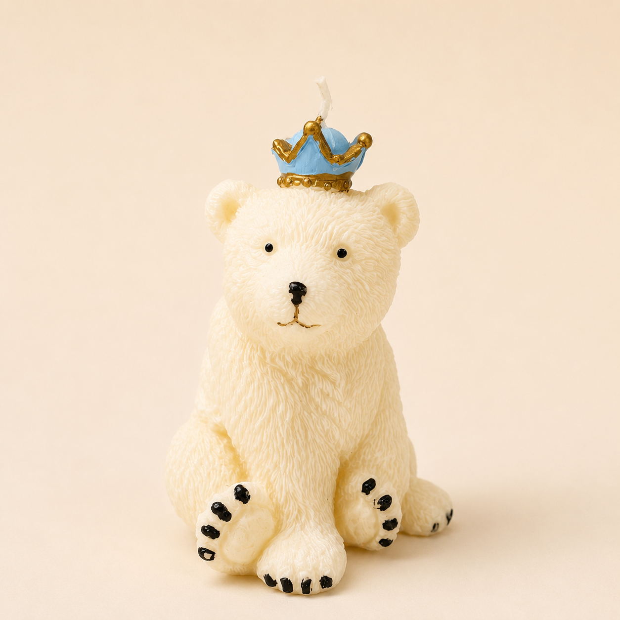 Candela orso con corona (seconda scelta)