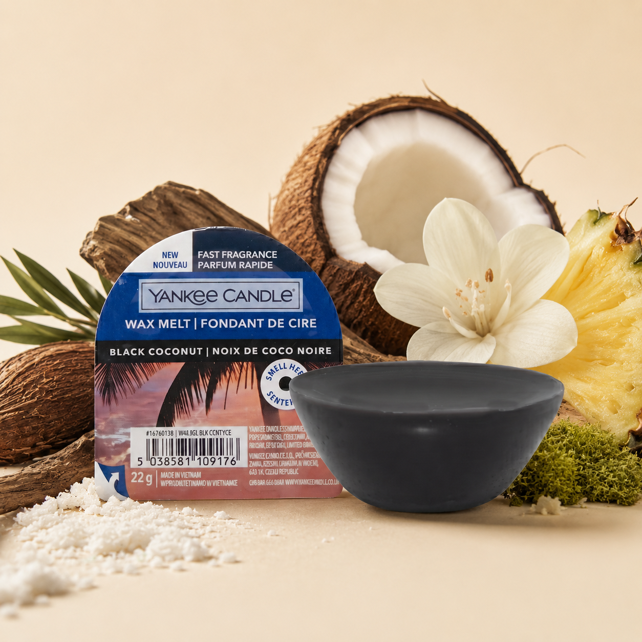 Yankee Candle cera Black Coconut