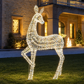 Renna 4400led "Sogno d'inverno Queen" h.225cm