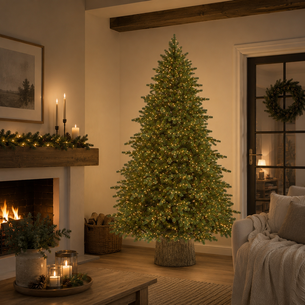 Albero di Natale Imperial NEW EDG con 4000 Mini LED h.210 cm