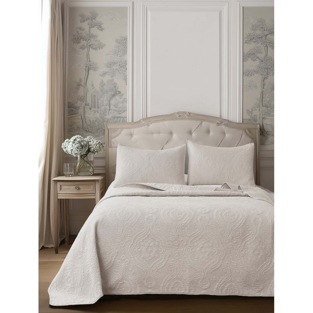 Set 2 copriguanciali "Ricamo di cotone" - LB HOME