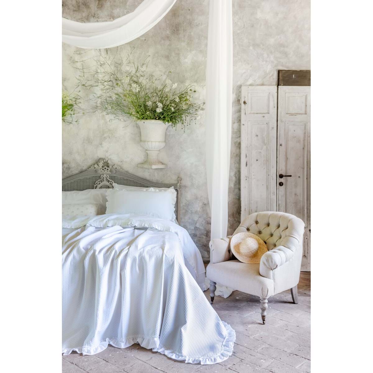 Set 2 copriguanciali "Gala acquarello"