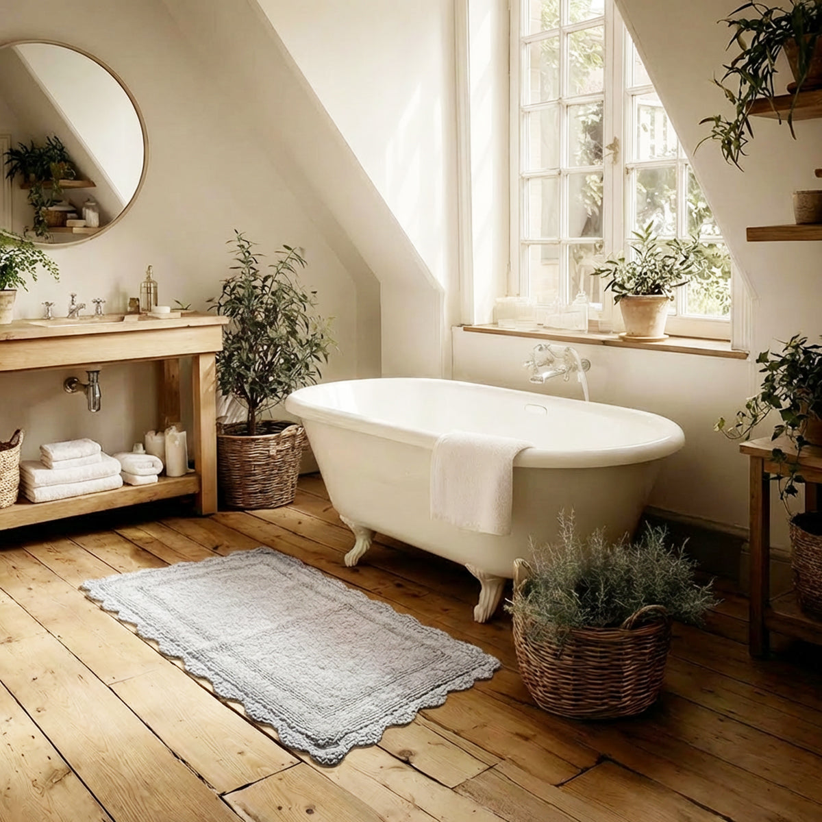 Tappeto ’Bagno Chiaro’ 50x110cm Tappeto bagno