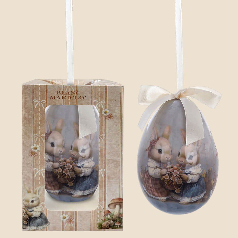 Uova pasquale ’Uova Incantate’ con scatola Decorazioni Pasquali