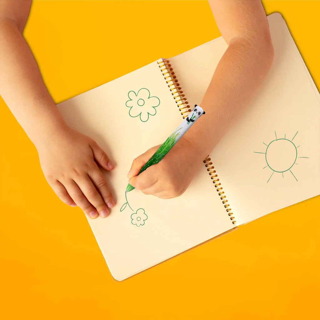 Penna a Sfera a Due Colori Click&amp;Clack – Panda di Legami