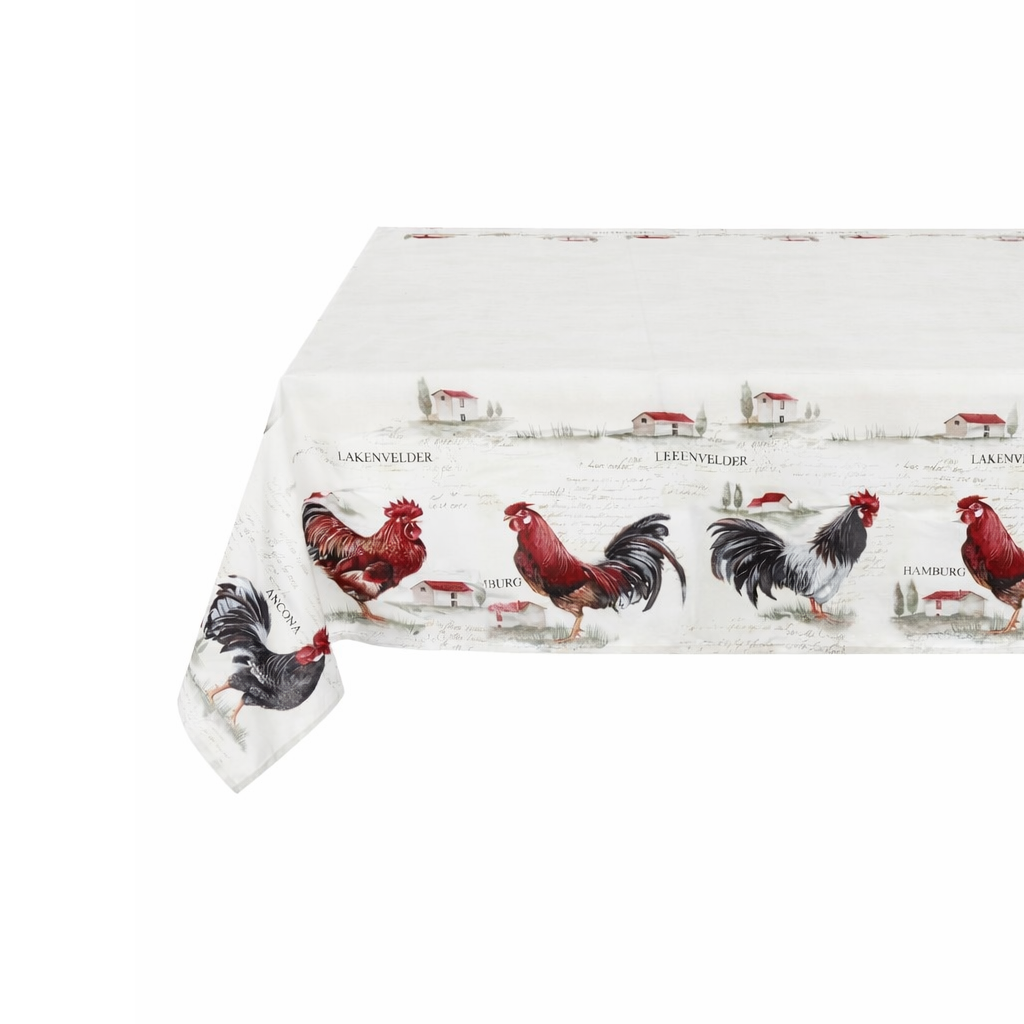 Tovaglia "Chicchirichì" 145x180cm