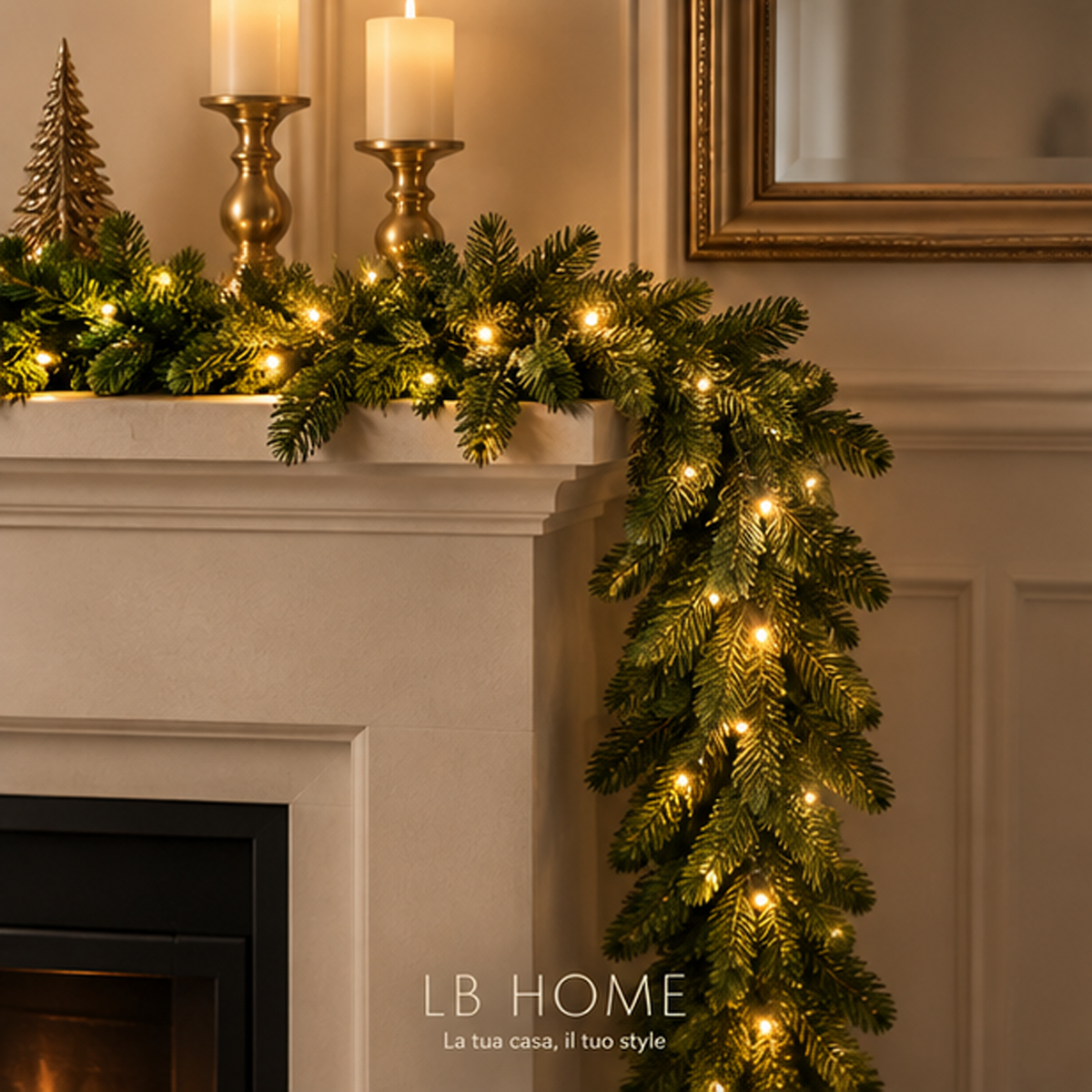 Festone EDG Luxury con 170 LED 270cm