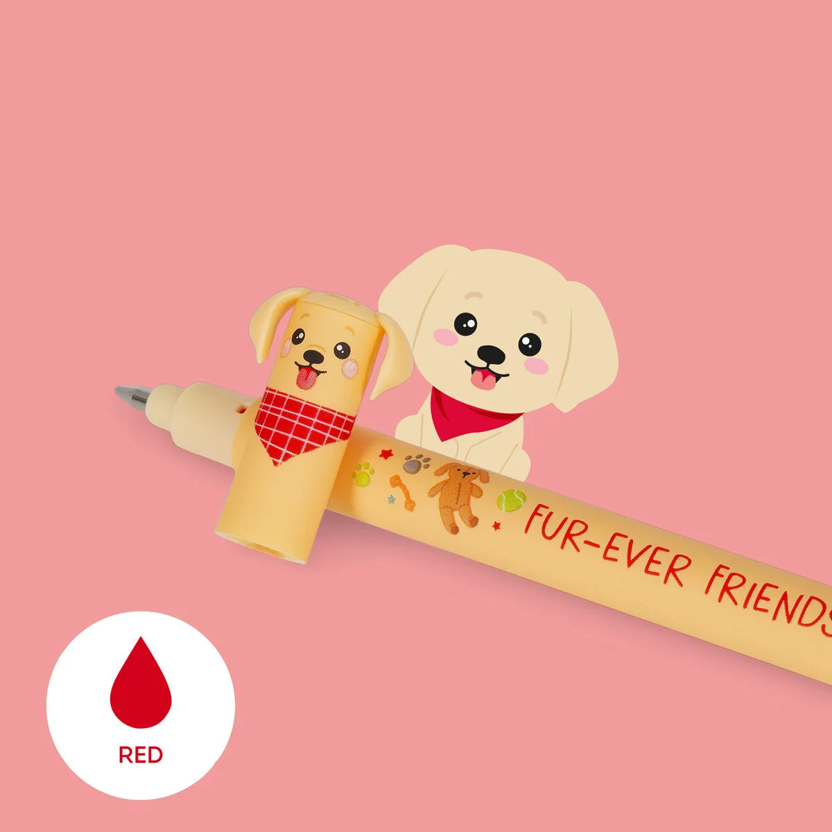 Set di 3 Penne Cancellabili Legami - Erasable Pen - Fur-ever Friends