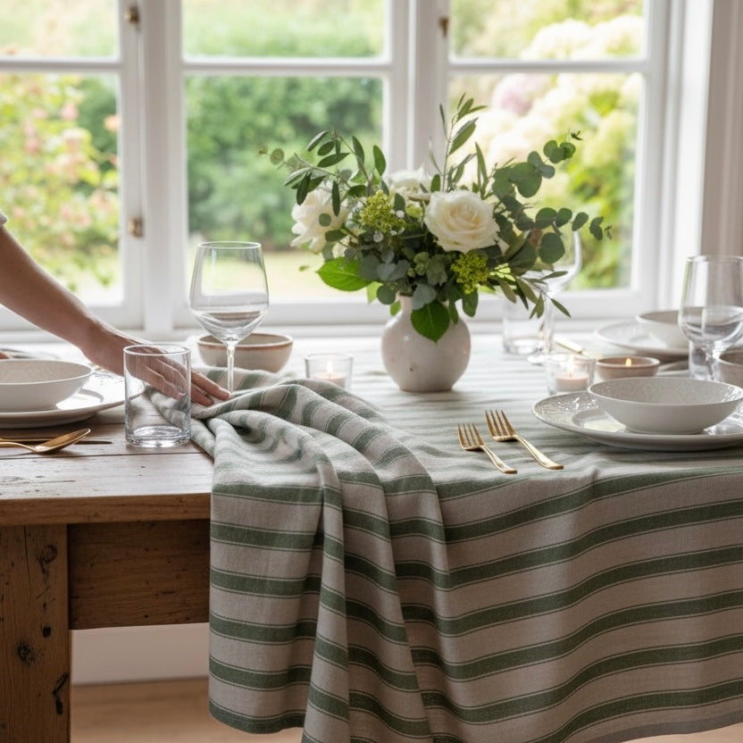 Tovaglia “Colazione sull’erba” 140x180cm