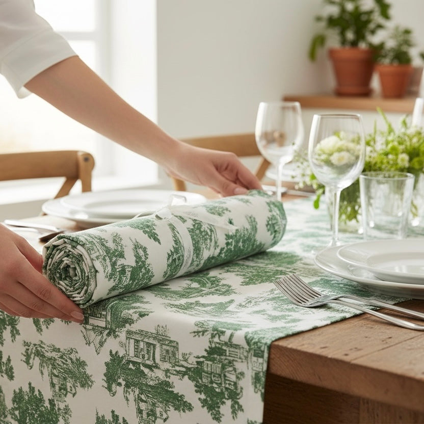 Tovaglia “Colazione sull’erba” 140x180cm