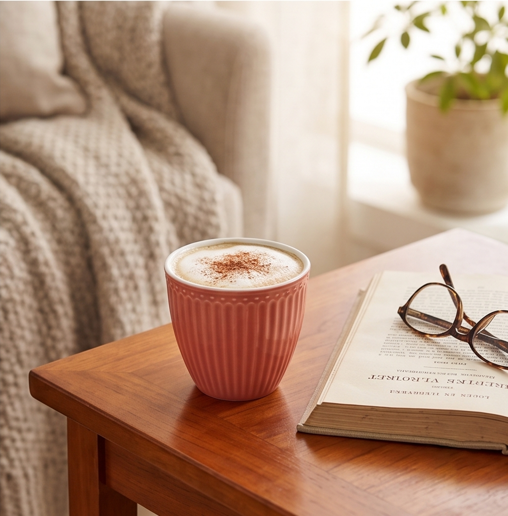 Latte cup Alice corallo