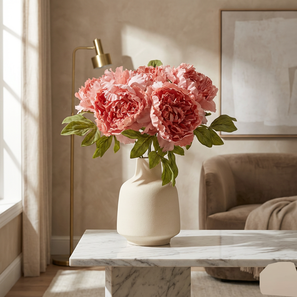 Peonia cespuglio Piante e fiori artificiali