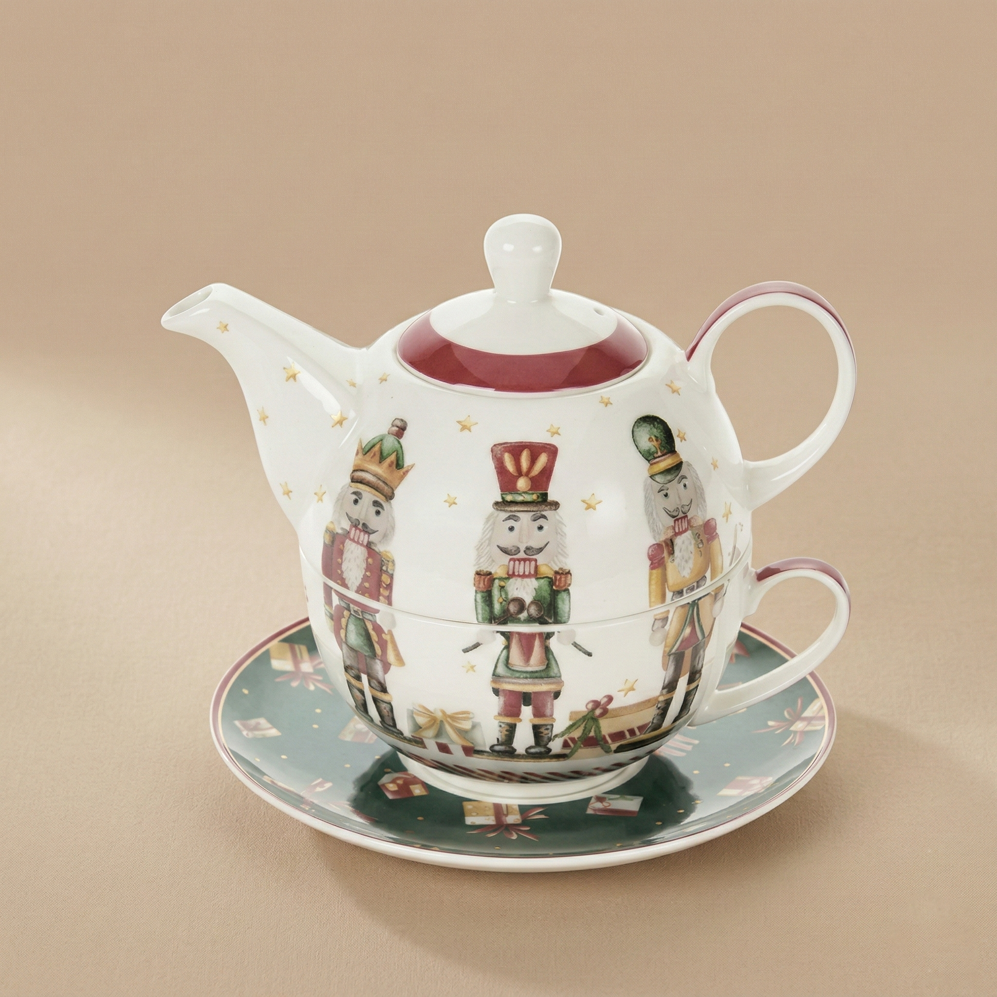 Tea for one Christmas Carol Teiera