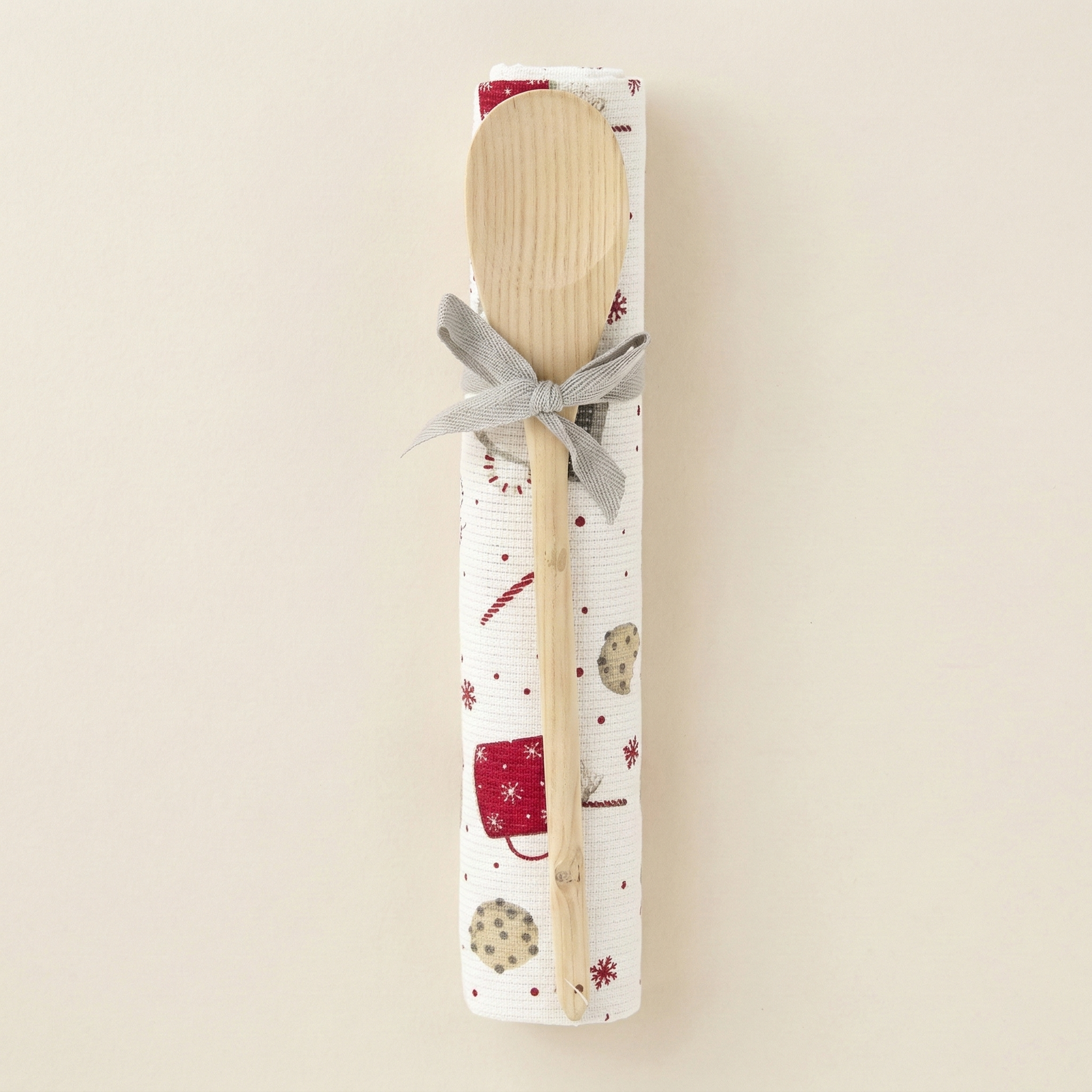 Strofinaccio e mestolo natale