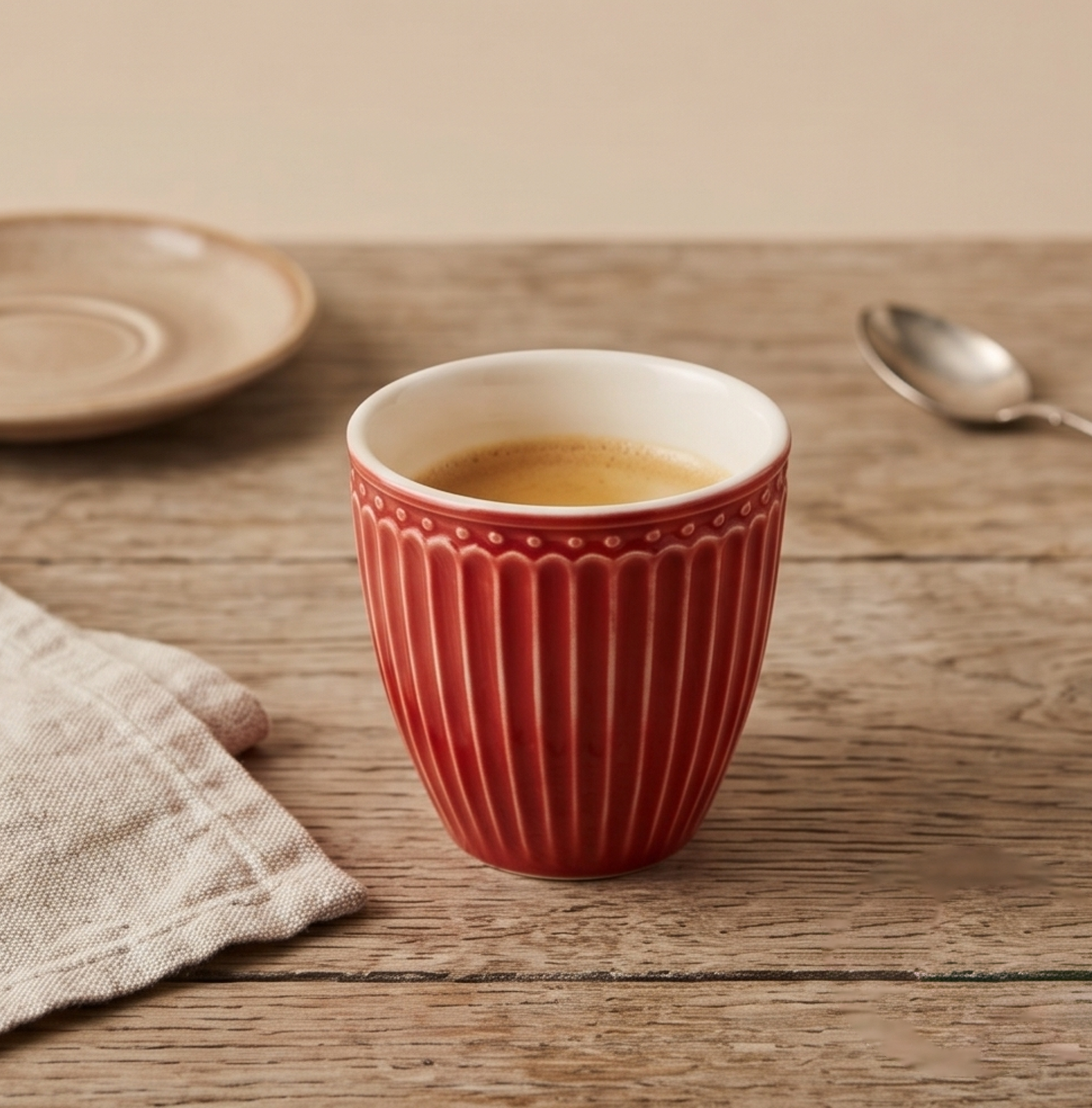 Mini latte Alice rossa