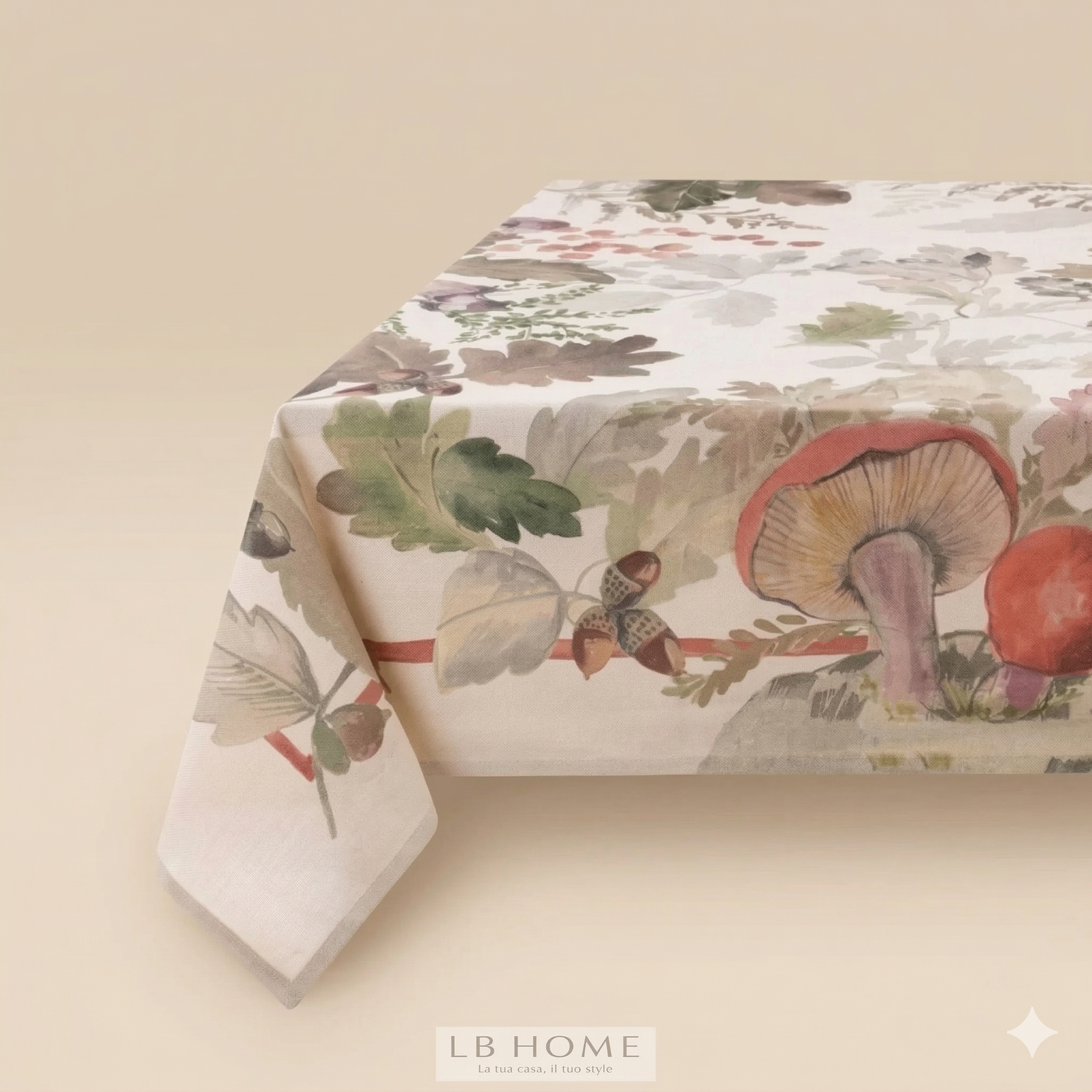 Tovaglia centrotavola “Foret enchantee” 160x160cm