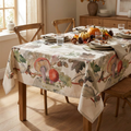Tovaglia centrotavola “Foret enchantee” 160x160cm