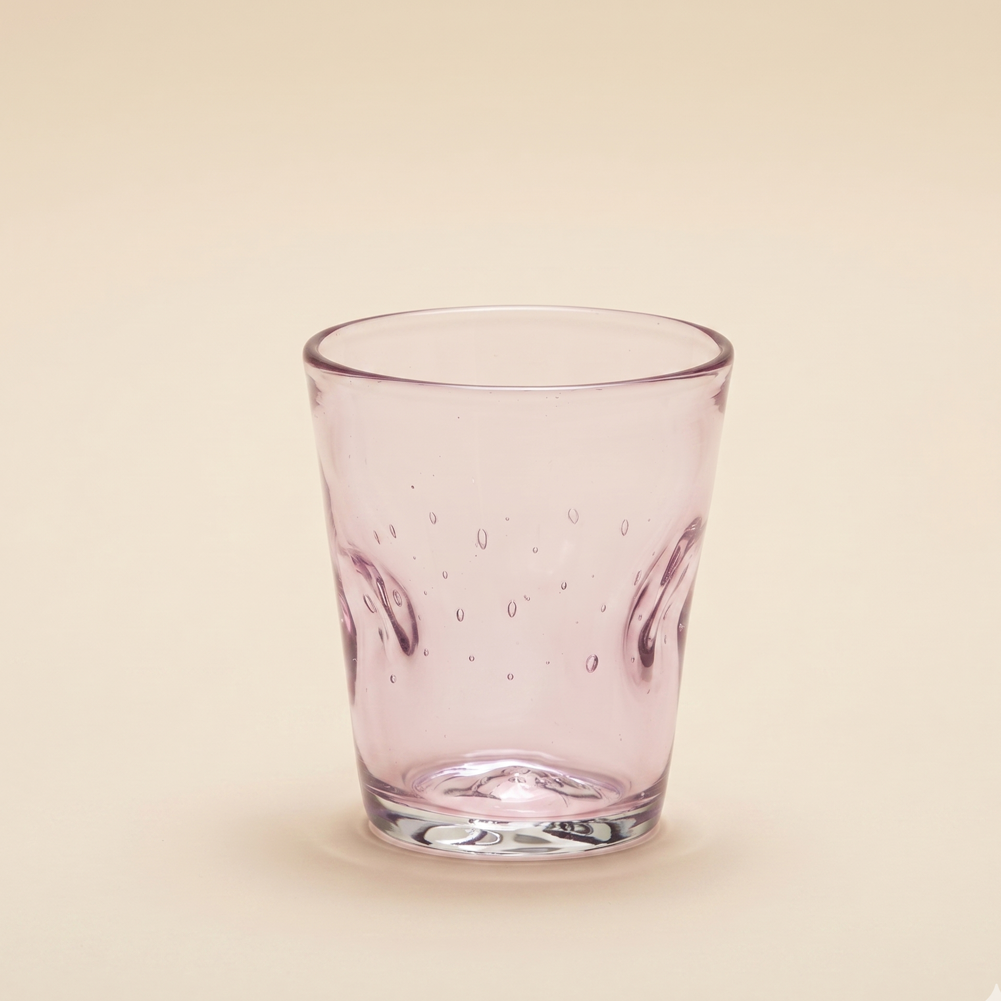 Bicchiere in vetro soffiato Memento Dune Glass Pink