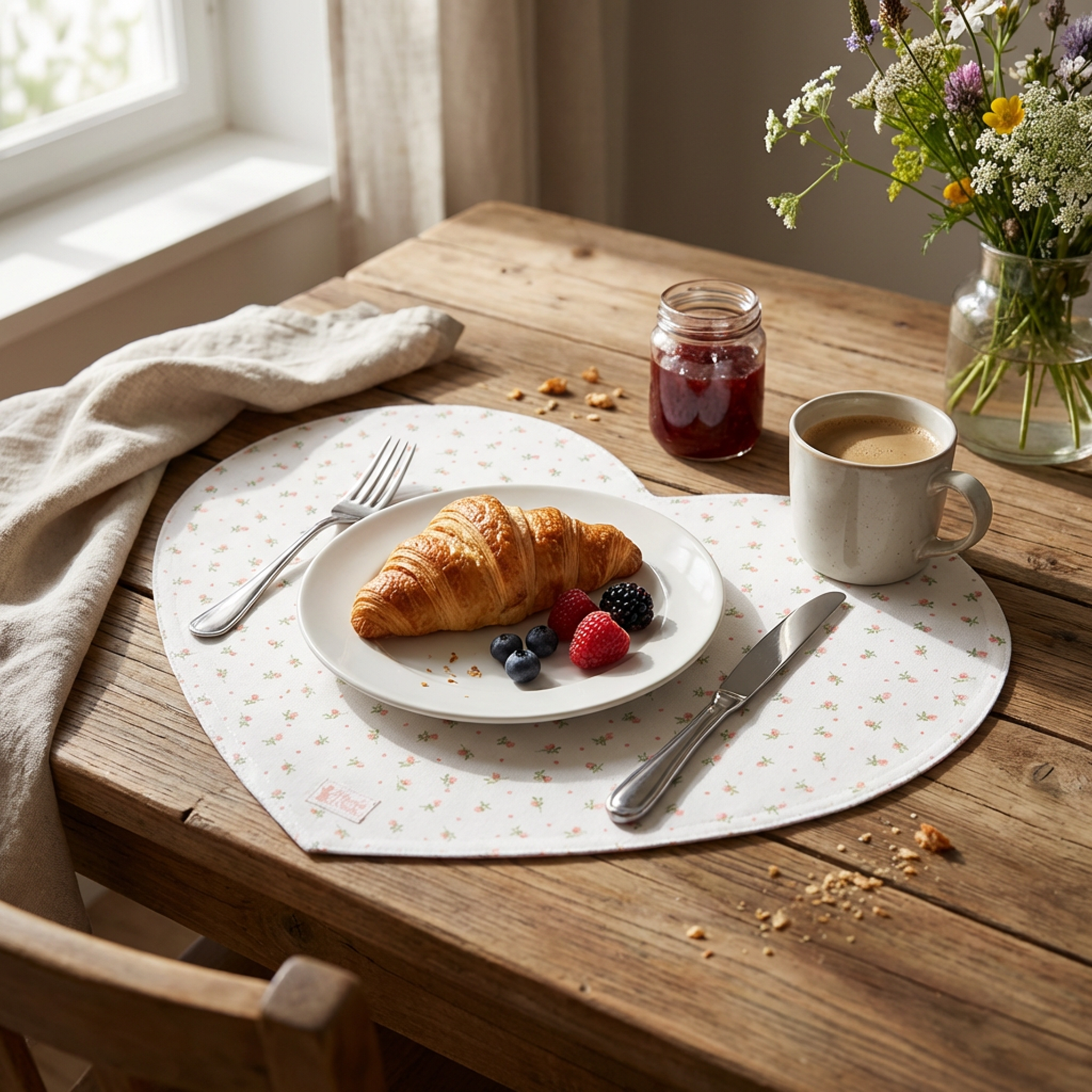 Tovaglietta cuore Annette