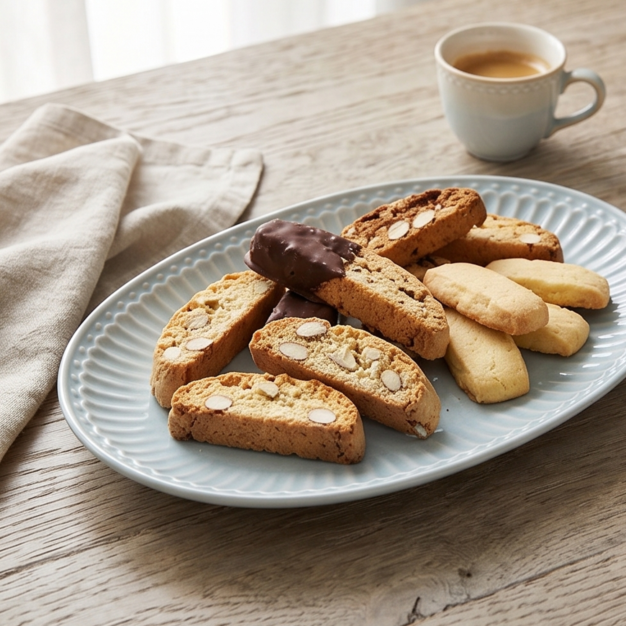 Piattino ovale Alice azzurro