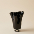 Vaso drappo nero h.22