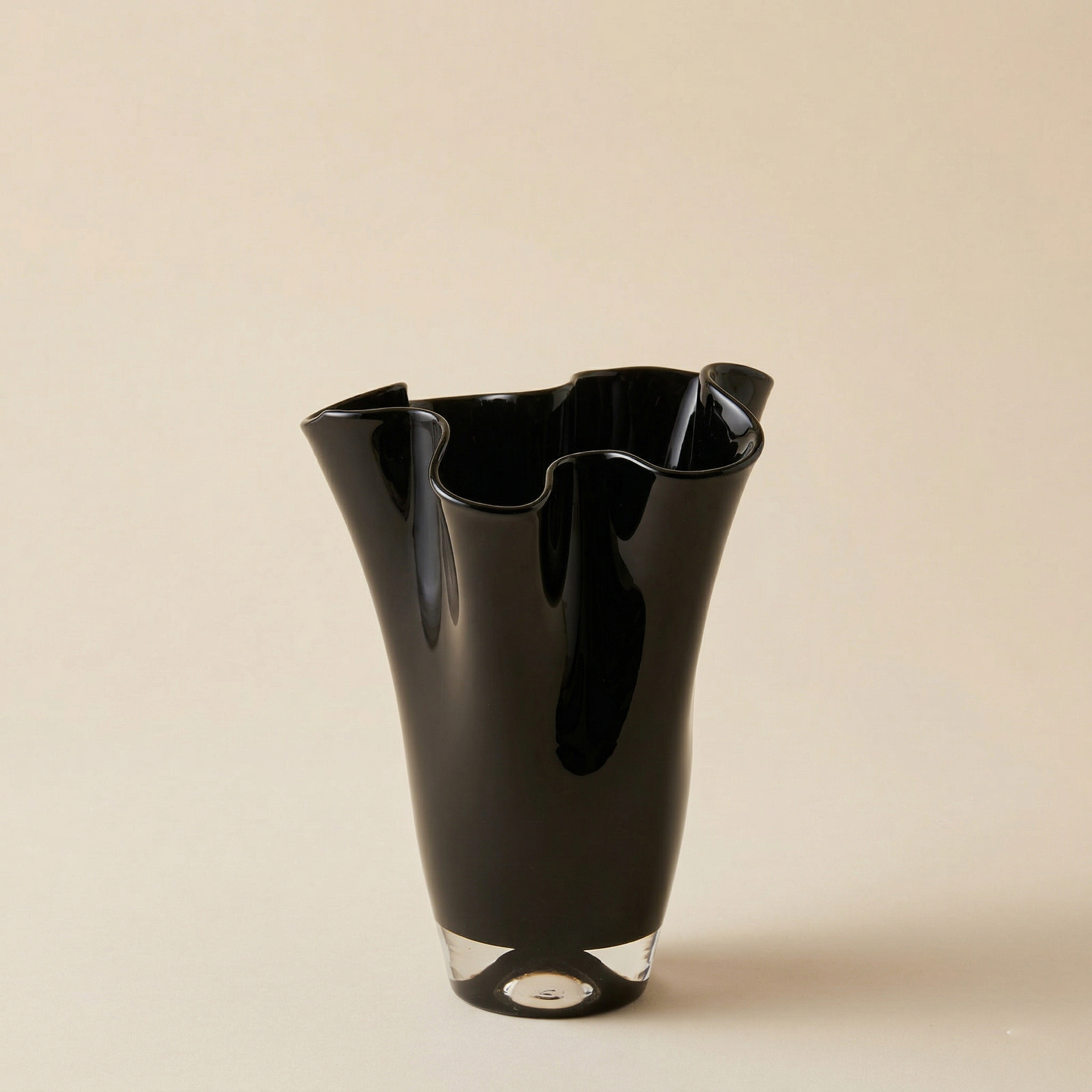 Vaso drappo nero h.22