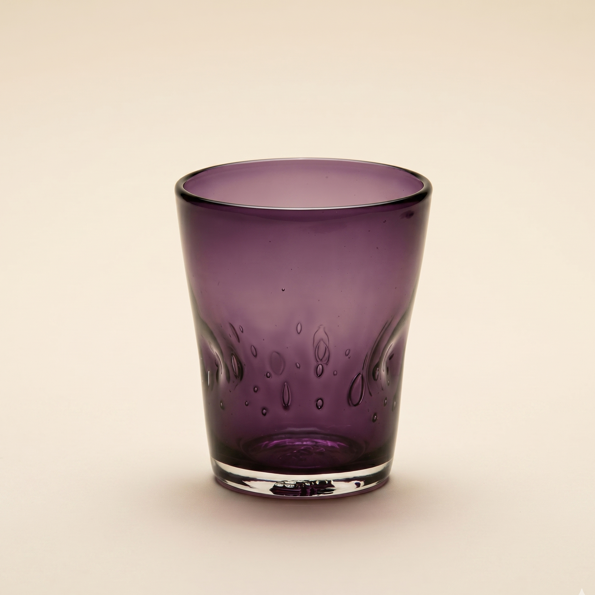 Bicchiere in vetro soffiato Memento Dune Glass Violet