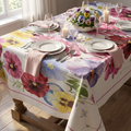 Tovaglia Bloom Viole 150x220cm Tovaglia