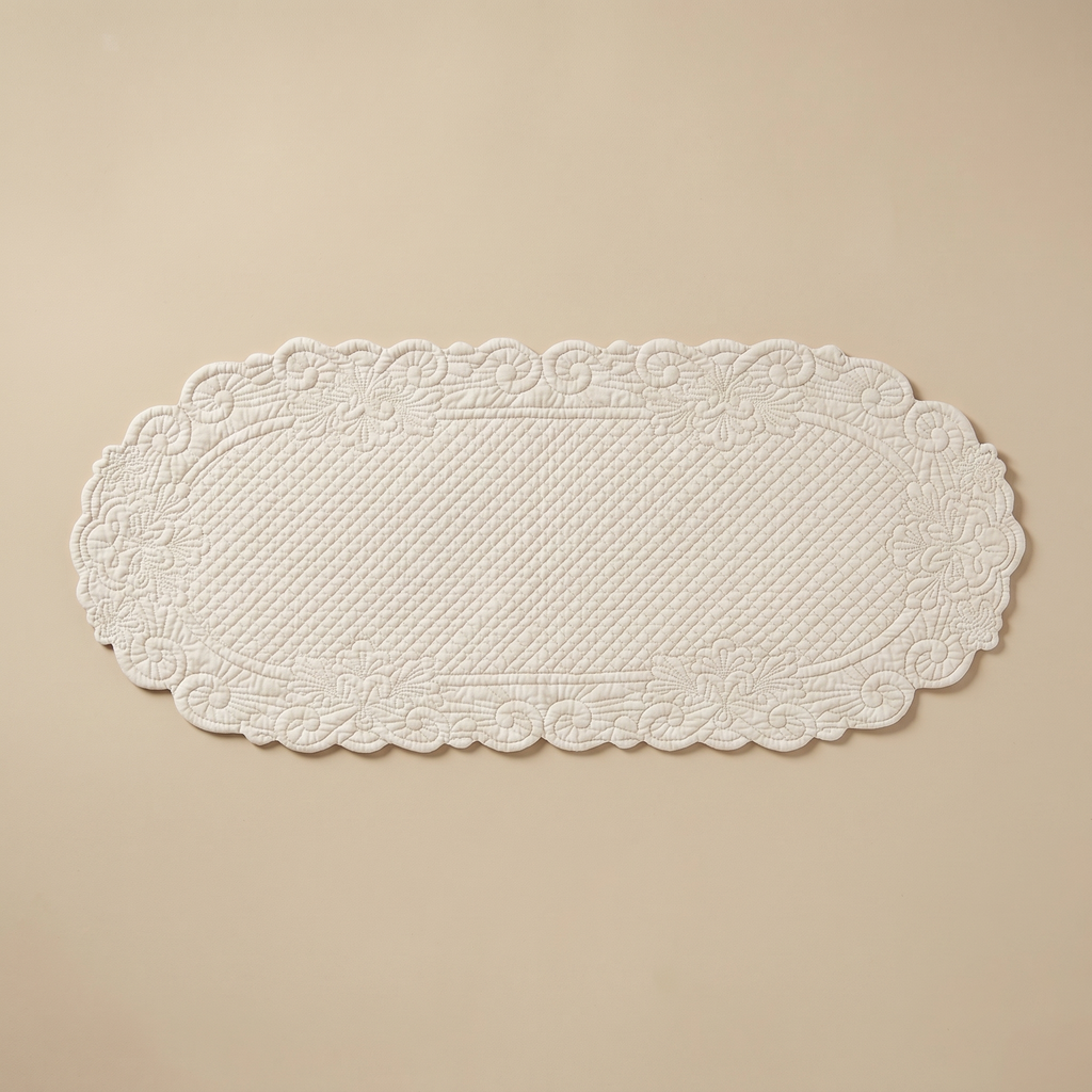 Runner centrotavola Carmen in Cotone Naturale 45x100cm
