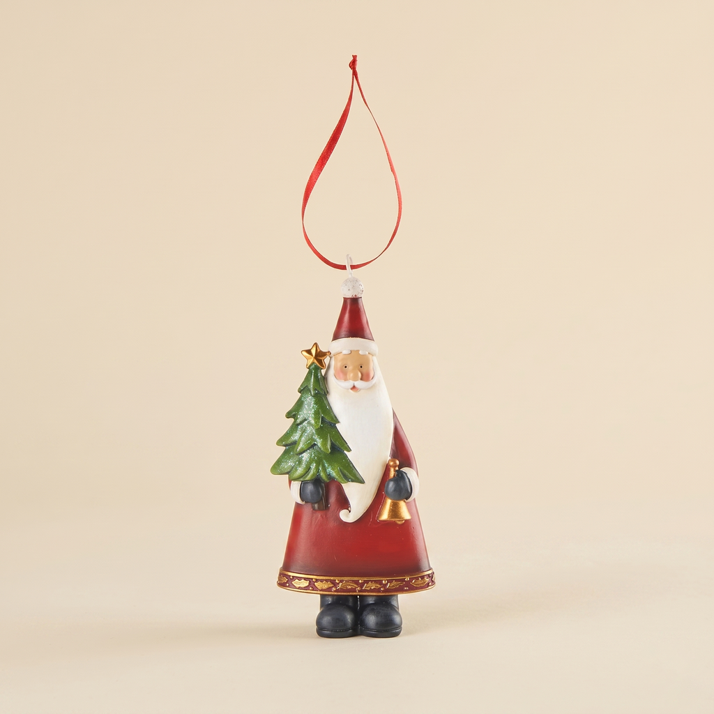 Babbo natale Allegria delle feste albero di Natale