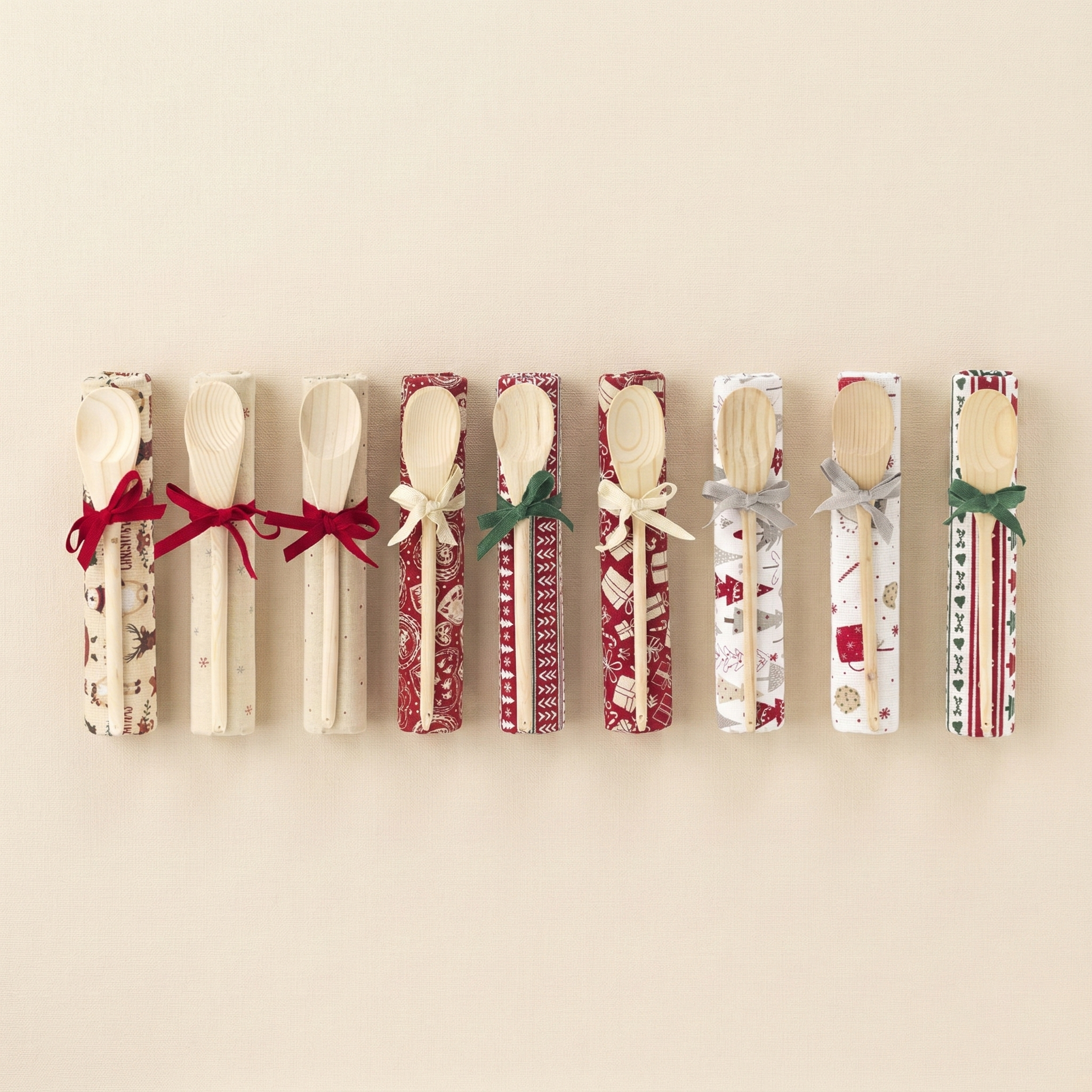 Strofinaccio e mestolo natale