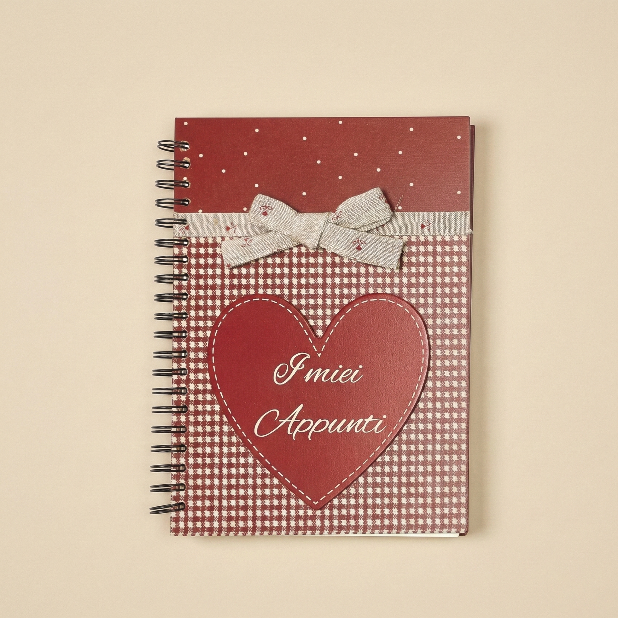 Quaderno I miei appunti cuore C'era Una Volta